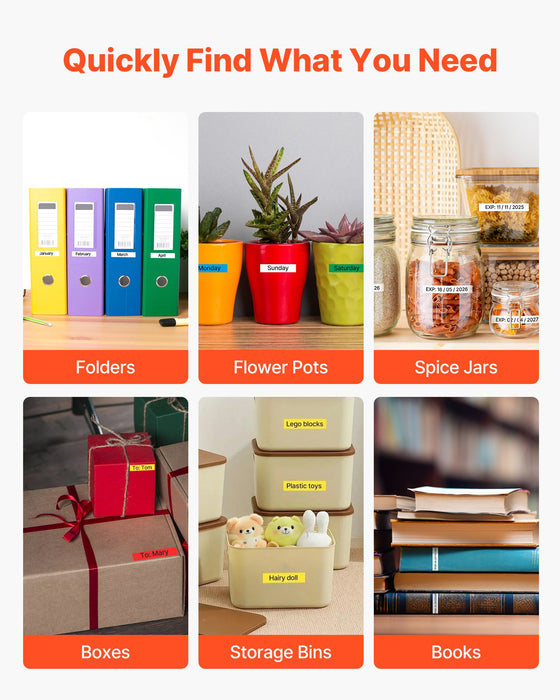 Label Maker Tape 6 Pack 0.47 In / 12 Mm Coloured Label Maker Refills Compatible For Various Types Of Brother P-Touch Replacement For Letra Tag Tze-131 Tze-231 Tze-431 Tze-531 Tze-631 Tze-731