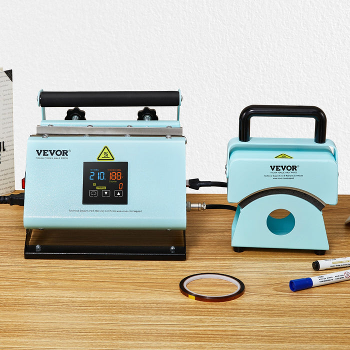 2 In 1 Tumbler And Hat Heat Press Machine Heat Machine For Caps Hats Mugs