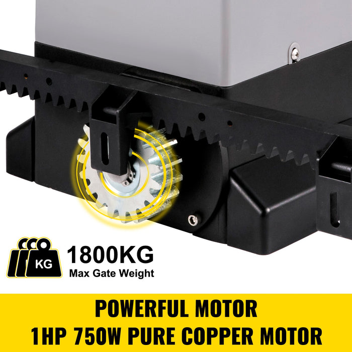 Sliding Gate Opener Automatic Sliding Gate 1800 Kg 4 Remote & App Control