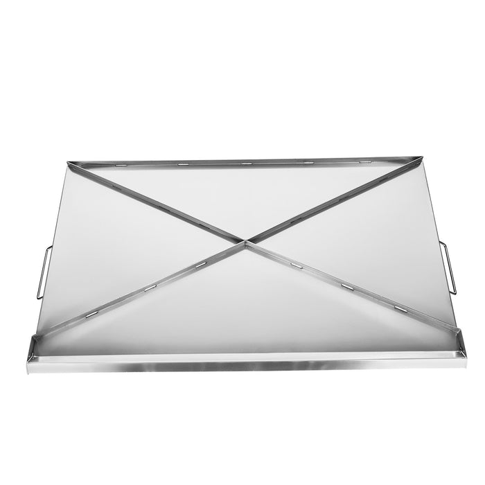 36X22 In Flat Top Griddle Stainless Steel Universal Bbq Grill Pan Cookware