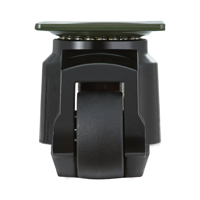 Leveling Casters Set Of 4 1000 Kg Total Load Capacity 63.5 Mm Heavy Duty With Upgraded Handle Design 360 Degree Swivel Caster Wheels Adjustable Casters With Feet For Workbench Machine