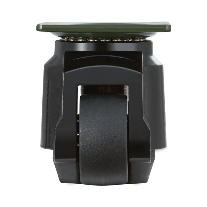 Leveling Casters Set Of 4 1000 Kg Total Load Capacity 63.5 Mm Heavy Duty With Upgraded Handle Design 360 Degree Swivel Caster Wheels Adjustable Casters With Feet For Workbench Machine