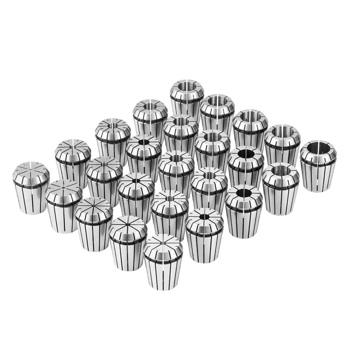 25 Pcs Er32 Collet Set 1 / 16''-13 / 16'' Er32 Spring Collet Chuck Set 0.0006" / 15 Μm Tir Lathe Chuck Tool With 25 Labeled Storage Boxes For Cnc Engraving Machine Milling Lathe Tool Drill Press