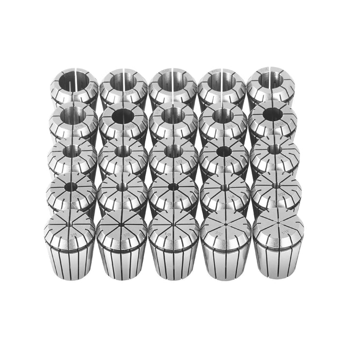 25 Pcs Er32 Collet Set 1 / 16''-13 / 16'' Er32 Spring Collet Chuck Set 0.0006" / 15 Μm Tir Lathe Chuck Tool With 25 Labeled Storage Boxes For Cnc Engraving Machine Milling Lathe Tool Drill Press