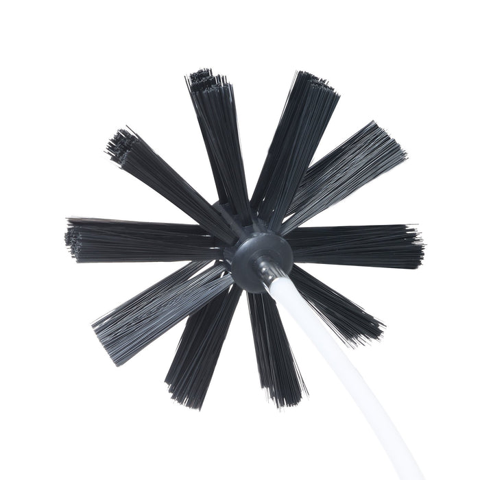 15.24M Dryer Vent Cleaner Kit 37 Pieces Duct Cleaning Brush Reinforced Nylon Dryer Vent Brush Dryer Cleaning Tools Lint Remover With Flexible Lint Trap Brush Clamp Connectors