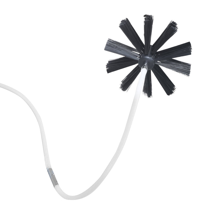 12.2M Dryer Vent Cleaner Kit 29 Pieces Duct Cleaning Brush Reinforced Nylon Dryer Vent Brush With Complete Accessories Dryer Cleaning Kit With Flexible Lint Trap Brush Clamp Connectors