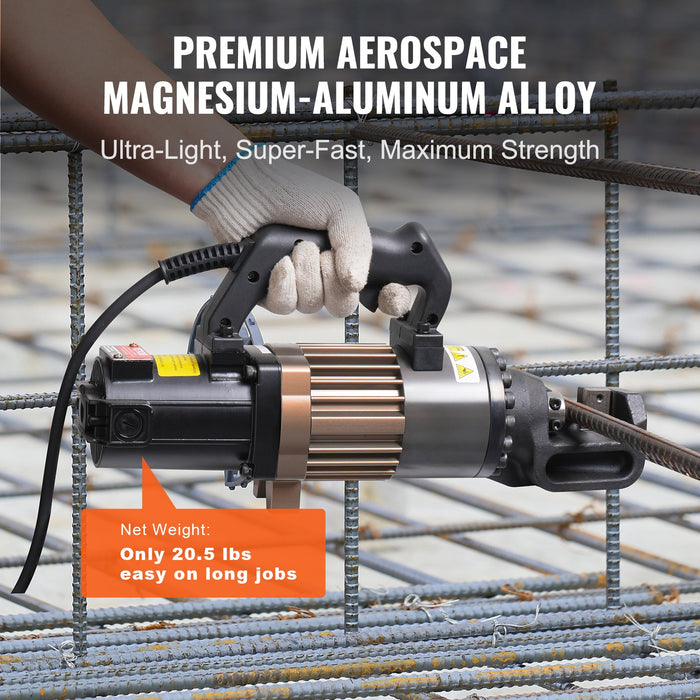 1500W Electric Hydraulic Rebar Cutter Cutting Up To 7 / 8 Inch #7 4-22Mm