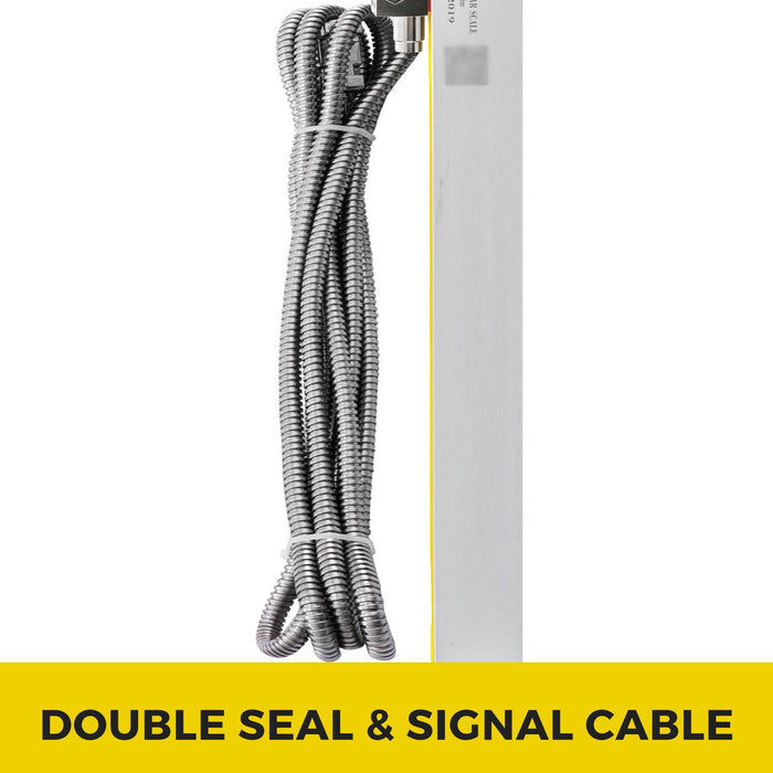 1 Axis Lathe Linear Scale 550Mm With Accuracy 0.0002" Optical Length Precision Linear Scale Aluminum Body For Mill Milling Lathe Machine With Accessories (550Mm(22"))