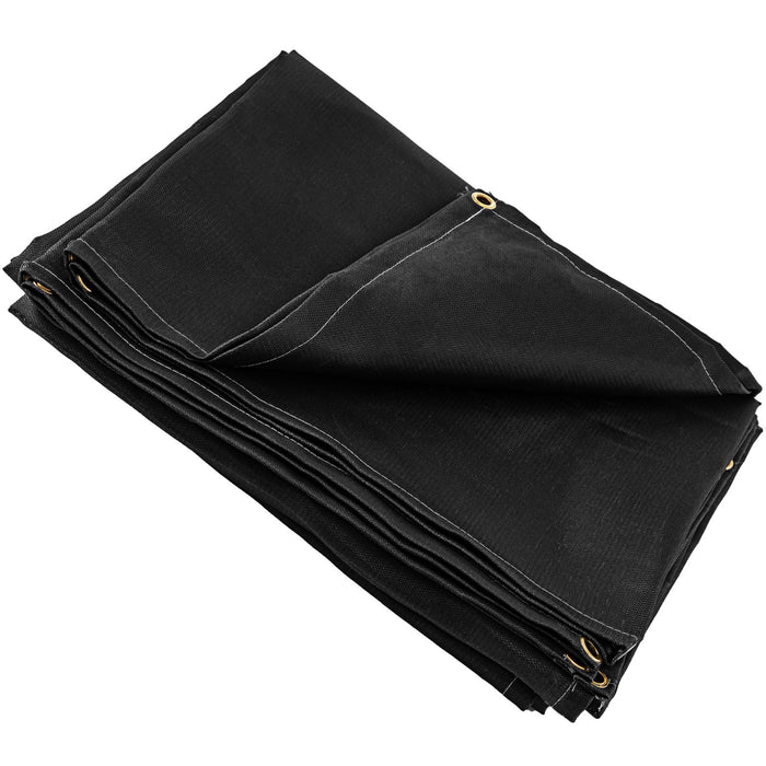 10 X 10 Ft Welding Blanket Black Fiberglass Blanket Portable Fiberglass Fire Retardant Blanket Welding Mat Welding Fireproof Thermal Resistant Insulation With Carry Bag