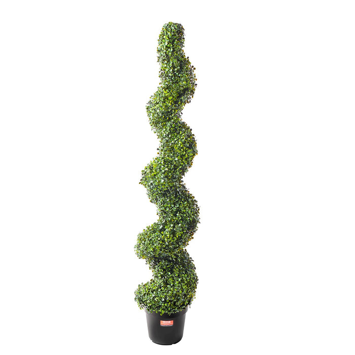 2 Pack 152.4Cm Artificial Boxwood Topiary Tree Faux Plant Uv Decor In / Outdoor
