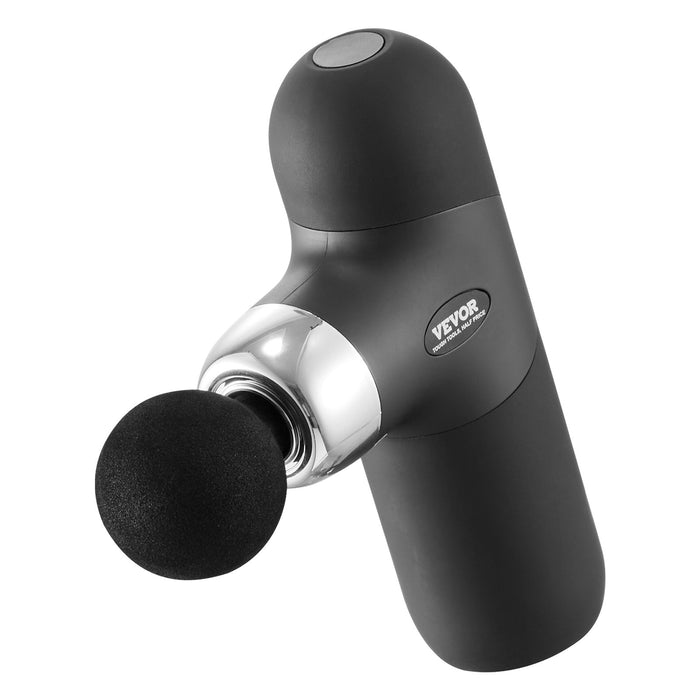 Massage Gun Deep Tissue Percussion Muscle Massager For Athletes - With 4 Speed Levels & 4 Massage Heads 7.4V 2500Mah Batteries Handheld Mini Massage Gun For Pain Relief Muscle Relaxation