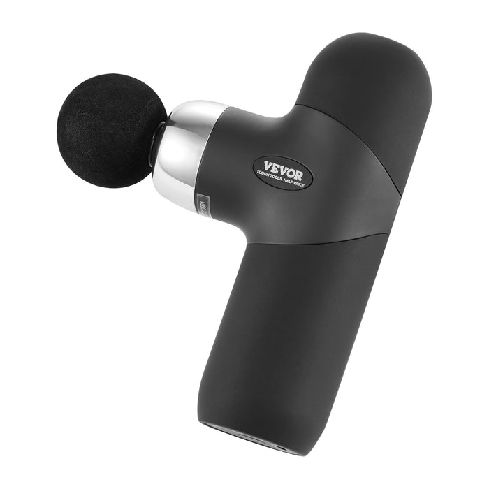 Massage Gun Deep Tissue Percussion Muscle Massager For Athletes - With 4 Speed Levels & 4 Massage Heads 7.4V 2500Mah Batteries Handheld Mini Massage Gun For Pain Relief Muscle Relaxation