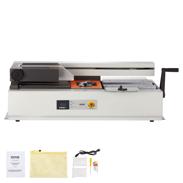 Thermal Binding Machine 400 Sheets Capacity Hot Glue Binding Machine Thermal Book Binder 40Mm Binding Thickness A3 Short Edge / A4 / A5 Document