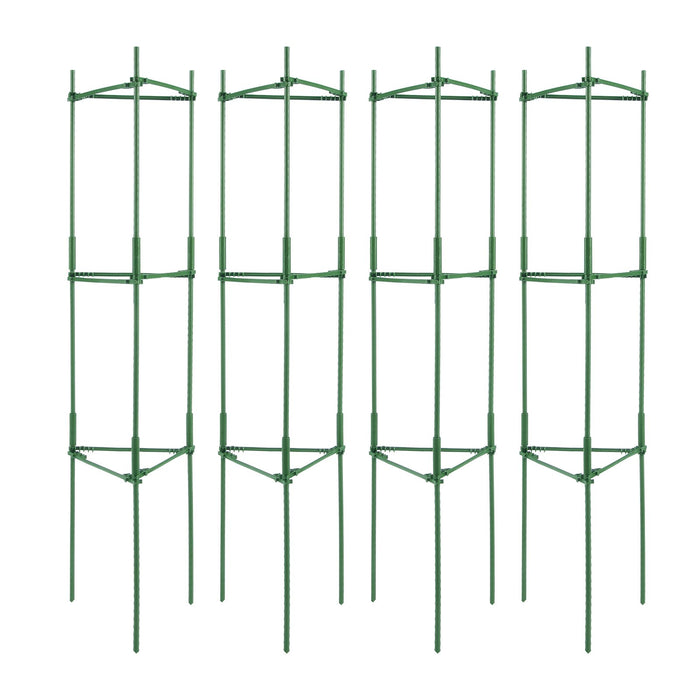 4 Packs Tomato Cages For Garden 1620 Mm Tomato Plant Stakes Support Cage