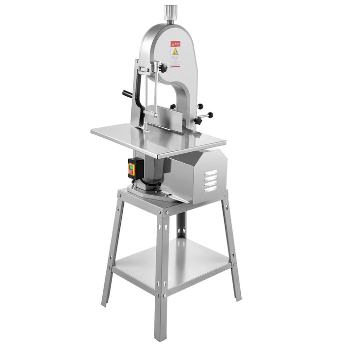 1800W Commercial Electric Meat Bandsaw Stainless Steel Bone Sawing Machine