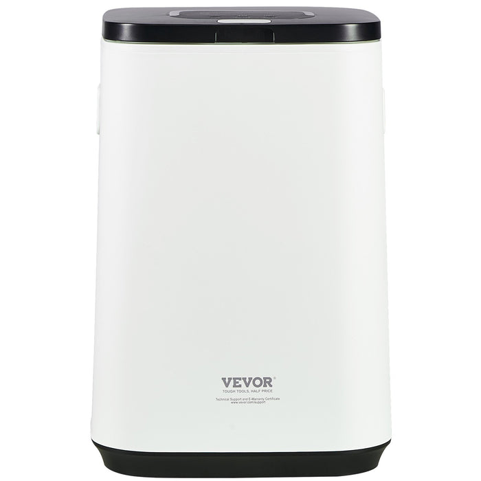 20L Large Towel Warmer Bucket With Led Screen U-Shaped Light & Timer White