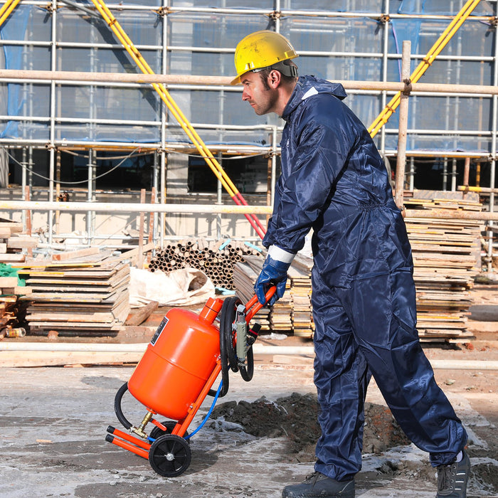 5 Gallon Sand Blaster 60-110 Psi High Pressure Sandblaster With 4 Nozzles