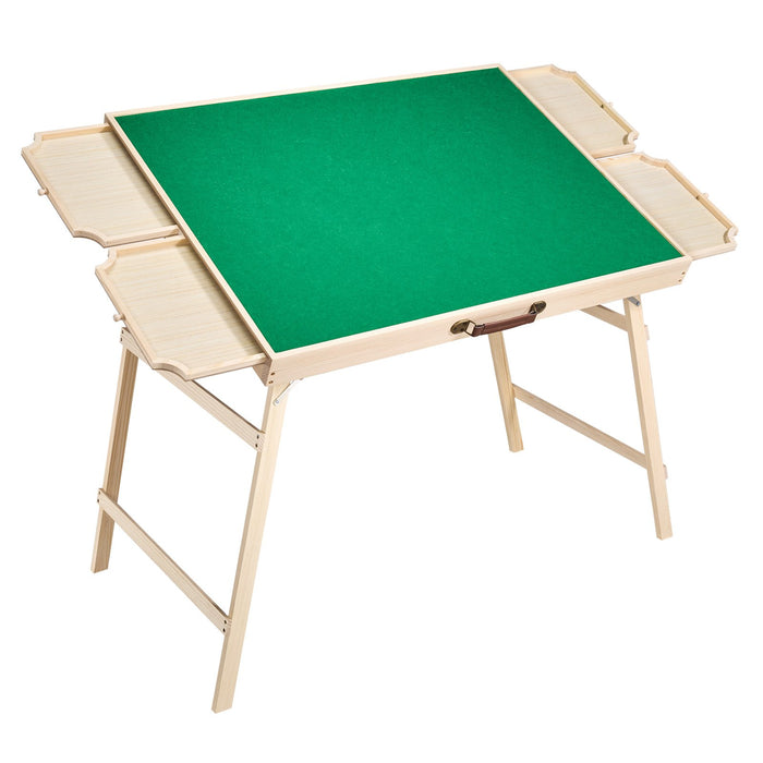 1500 Piece Puzzle Board With Folding Leg Portable Wooden Jigsaw 86X63Cm
