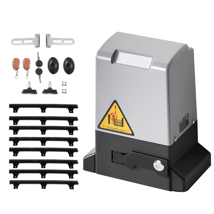 280W Electric Sliding Gate Opener 816Kg Chain Drive Infrared Sensor