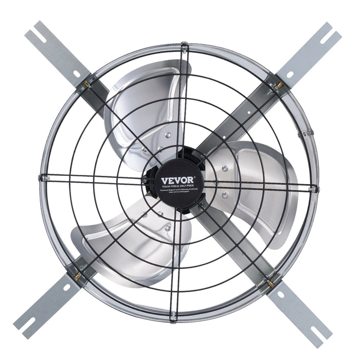 380 Mm Gable Mount Fan 1300 Cfm Attic Vent Fan With Adjustable Thermostat