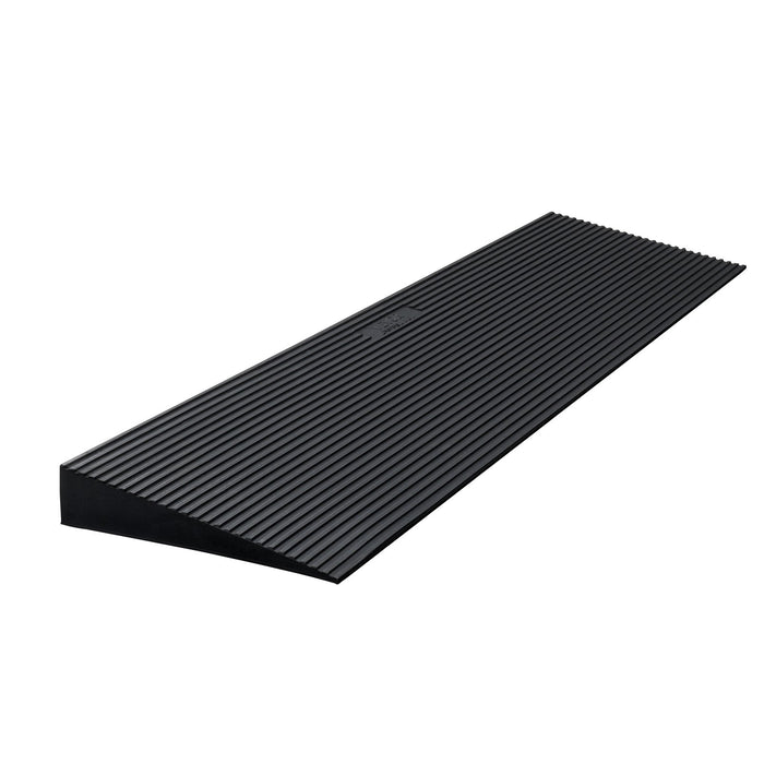 4 Cm Rise Cuttable Threshold Ramp For Sweeping Robot 90 Cm Wide Natural Rubber Wheelchair Ramp Non-Slip Solid Rubber Ramp With Double-Sided Tape For Doorways Driveways Bathroom Smooth Tile