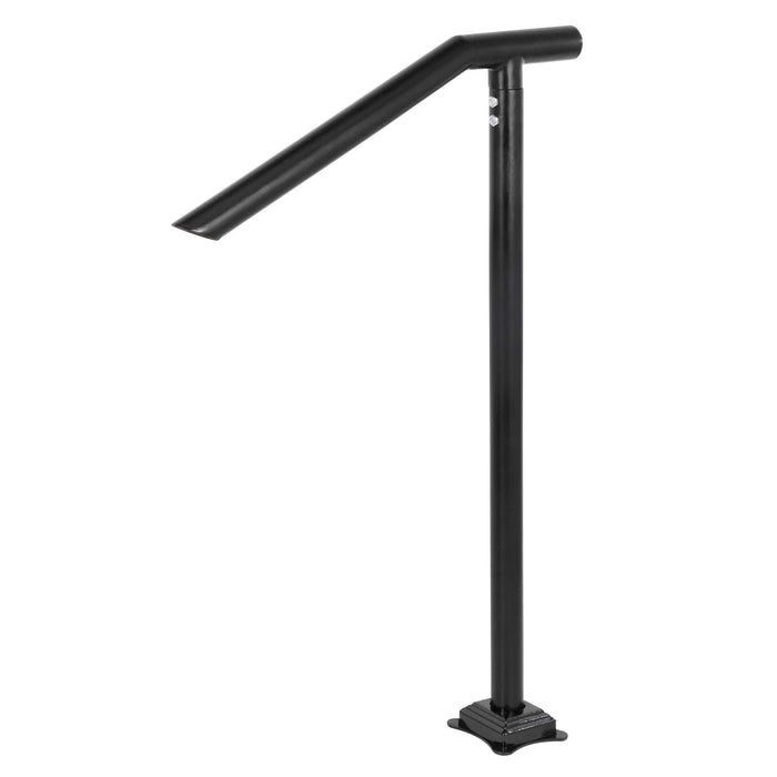 1-3 Step Handrail Railing For Steps Steel 150 Kg Capacity With Screw Kit