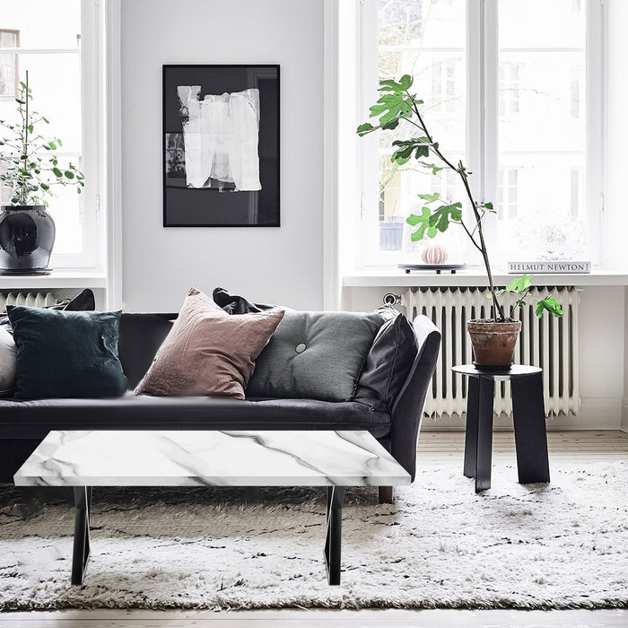 Metal Table Legs Set Of 2 Dining Table Legs Black Desk Legs 28 Height 20 Width Heavy Duty Bench Legs Zig Zag Style Coffee Table Legs Base Modern Diy Steel Table Legs