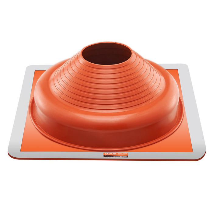 2 Pcs Metal Roof Pipe Flashing Boot Fit 170-355 Mm Pipe High Temp Silicone