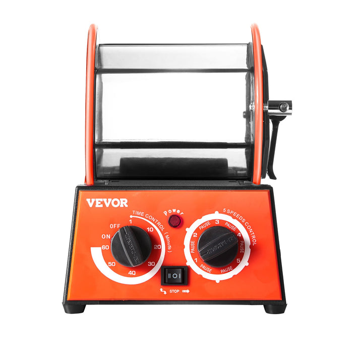 3Kg Rotary Tumbler Surface Polisher Jewelry Polish Finish Machine Gem Diy