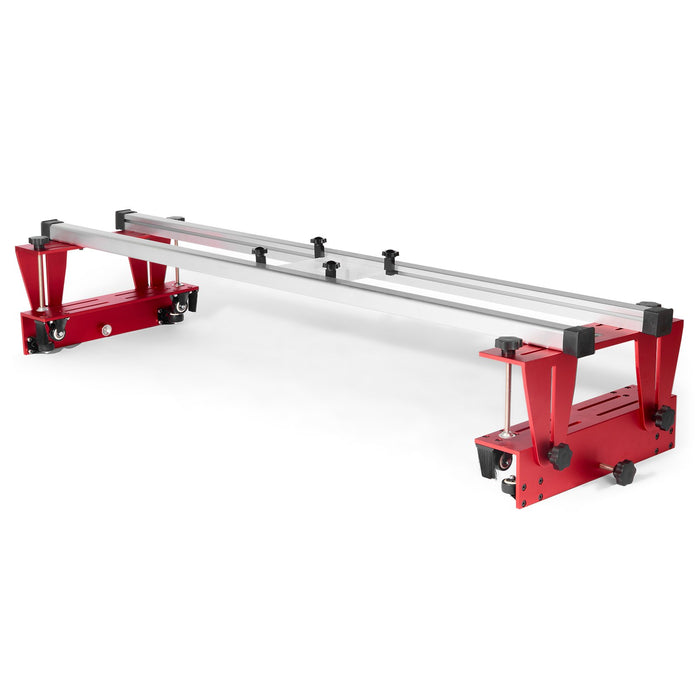 Router Sled 1625 Mm Portable And Easy To Adjust Slab Flattening Jig Diy Woodworking Router Sled For Flattening Slabs Slab Guide Jig Trimming Planing Machine For Wood Flattening Home Diy