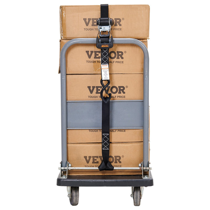 4 Pack Ratchet Tie Down Straps 5208 Lbs 1.6