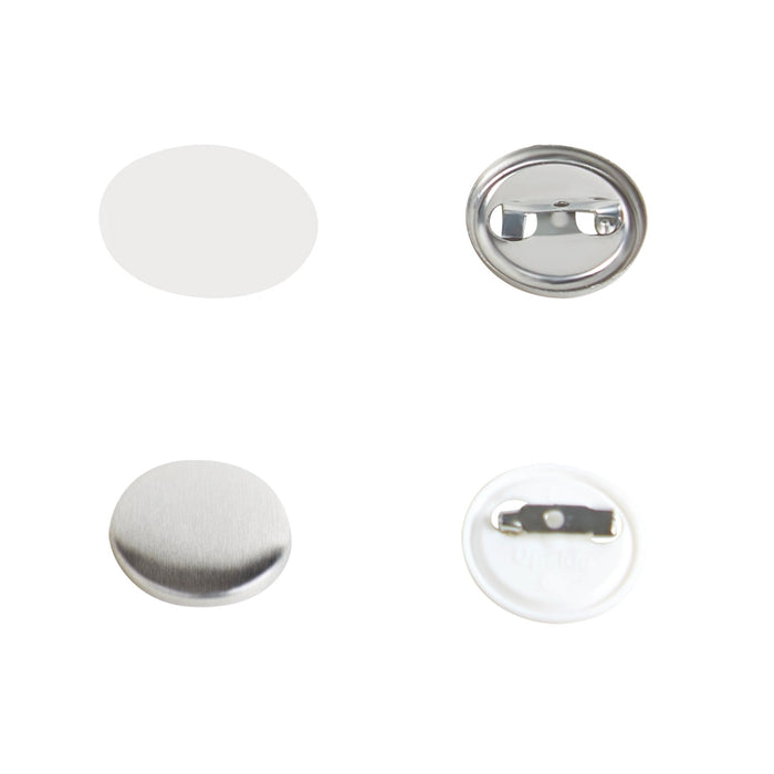 1" 25Mm Button Badge Parts Supplies For Button Maker Machine 500 Sets