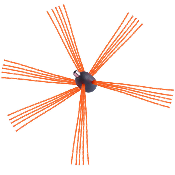 10 M Chimney Sweep Kit W / 10 Reinforced Nylon Flexible Rods Ergonomic Chimney Cleaning Brush 360-Degree Brush Chimney Cleaner Rich Accessories For Fireplace Flue Home Use Fits Most Pipes