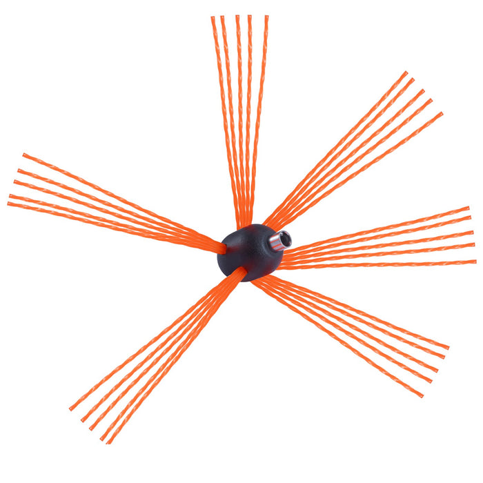 12 M Chimney Sweep Kit W / 12 Reinforced Nylon Flexible Rods Ergonomic Chimney Cleaning Brush 360-Degree Brush Chimney Cleaner Rich Accessories For Fireplace Flue Home Use Fits Most Pipes