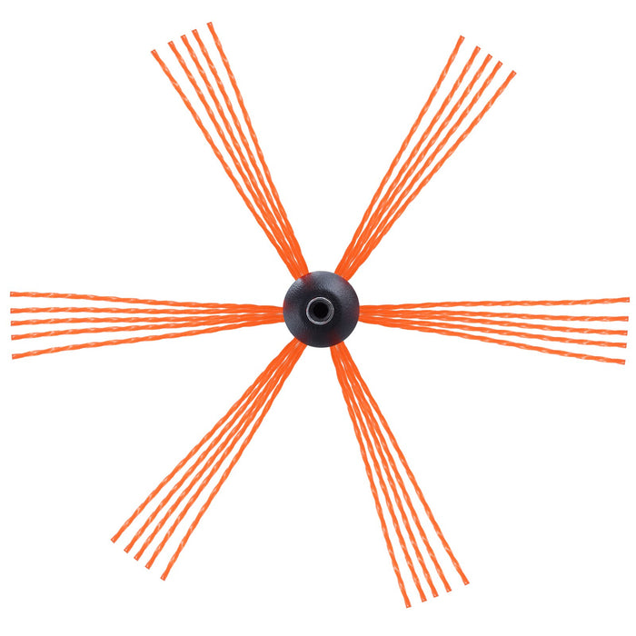 12 M Chimney Sweep Kit W / 12 Reinforced Nylon Flexible Rods Ergonomic Chimney Cleaning Brush 360-Degree Brush Chimney Cleaner Rich Accessories For Fireplace Flue Home Use Fits Most Pipes