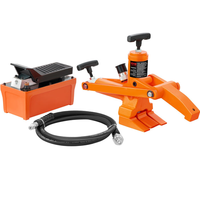 Hydraulic Bead Breaker 1000 Psi Tire Bead Breaker With Metal Foot Pump Heavy-Duty Steel Bead Breaker Tool For Tractors Trucks Buses Lawn Mowers Atvs