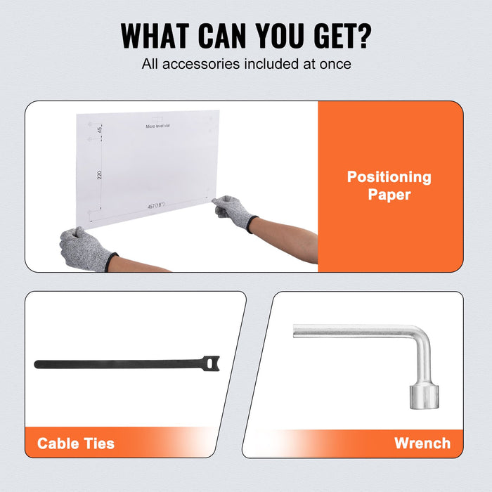 2Pcs 72X24In Garage Storage Shelving Wall Mounted Heavy Duty Shelves Rack