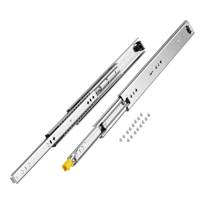 1 Pair 16-60 In Soft-Close Drawer Slides Ball Bearing Full Extension