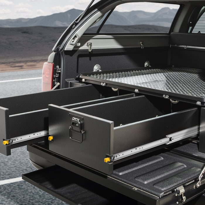 1 Pair 18-60 In Soft-Close Drawer Slides Ball Bearing Full Extension