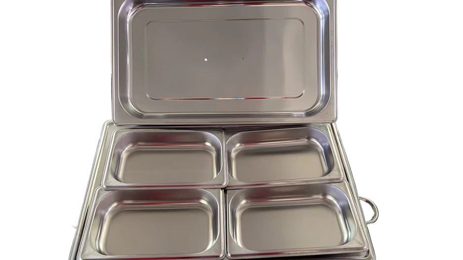 Chafing Dish Food Warmer Stove 11L - 4 Serving Plate