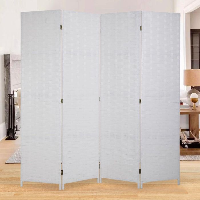 4-Panel Folding Room Divider – Privacy Screen Partition