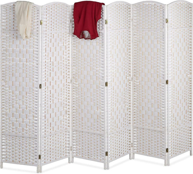 Folding Room Divider Screen – 6 Panels For Home Or Office