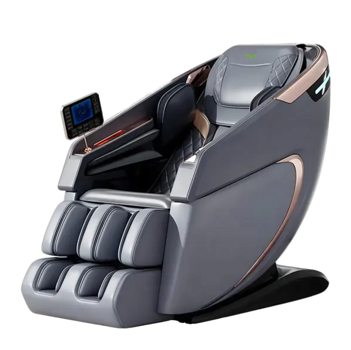 Premium Recliner Full Body Zero Gravity Massage Chair Grey