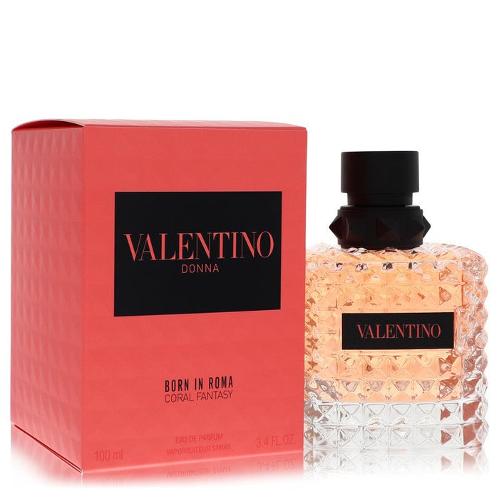 Valentino Donna Born In Roma Coral Fantasy Eau De Parfum Spray By Valentino For Women-100 Ml