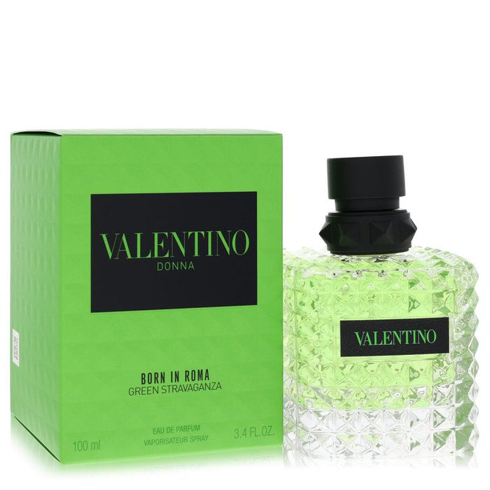 Valentino Donna Born In Roma Green Stravaganza Eau De Parfum Spray By Valentino For Women-100 Ml