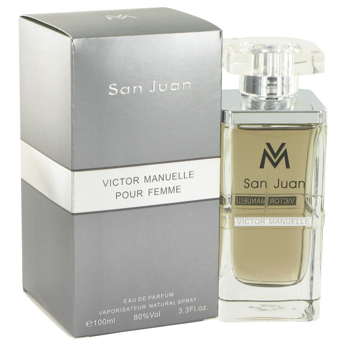 Victor Manuelle San Juan Eau De Parfum Spray By Victor Manuelle For Women-100 Ml