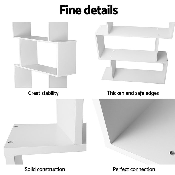 King Single Bed Frame And Bookshelf