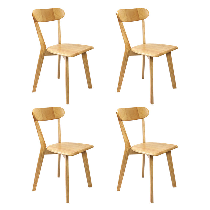 4X Dining Chairs Wooden Kitchen Chair