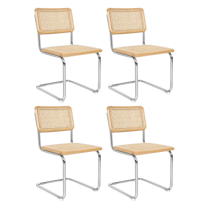 4X Rattan Chair Dining Chairs