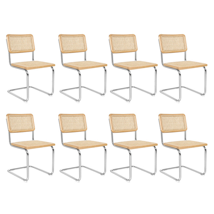 6X Rattan Chair Dining Chairs
